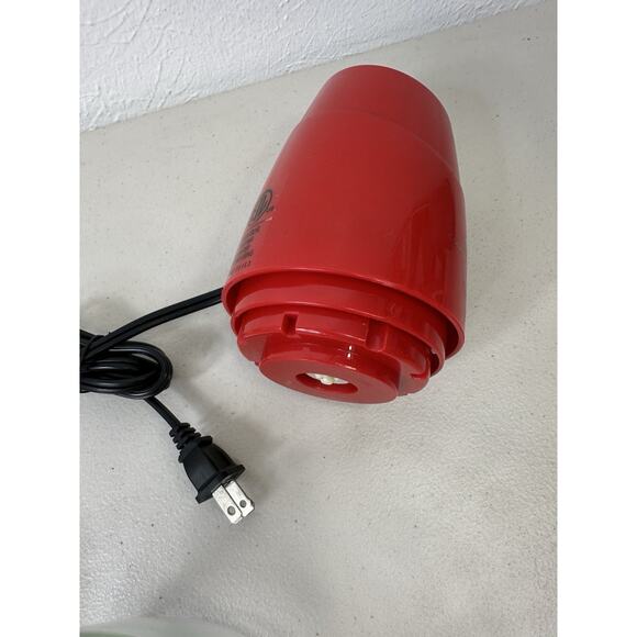 Red Cooks Essentials Glass Bowl Food Chopper Model K49734 172 000/ 120v 300w - Picture 8 of 8